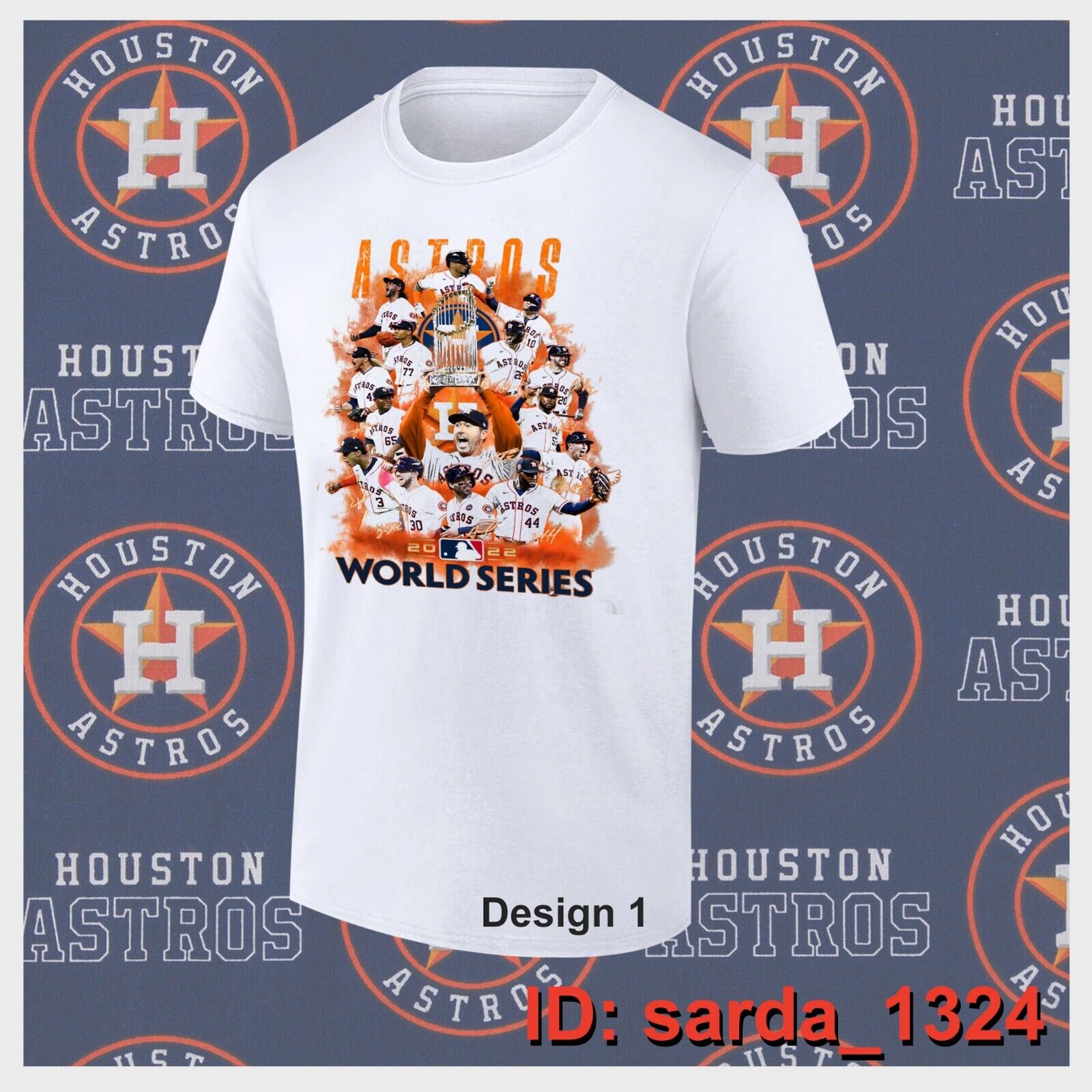 Housston Astro Baseball Series Champ 2022 T-shirt Unisex Cotton Size S To 5xl Size Up To 5xl